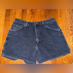 Wrangler Dark Blue Women's Denim Shorts